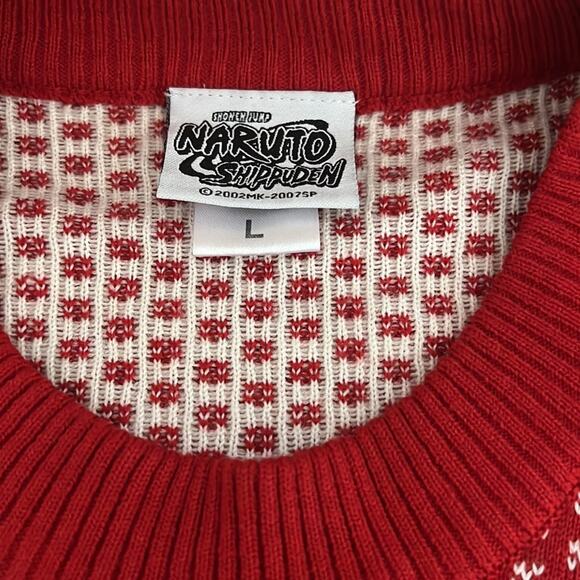 Naruto Holiday Sweater Lg Rare Find - Picture 4 of 5